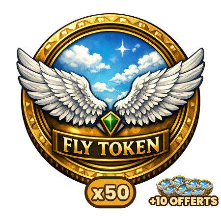 50 Jetons de vol + 10 OFFERTS